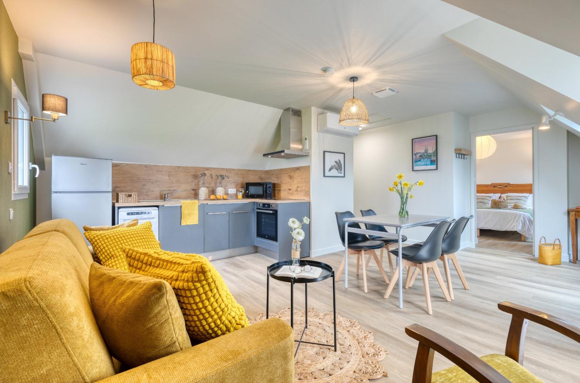 La Ferme De Vur Ven Apartamento Saint-Évarzec Quarto foto